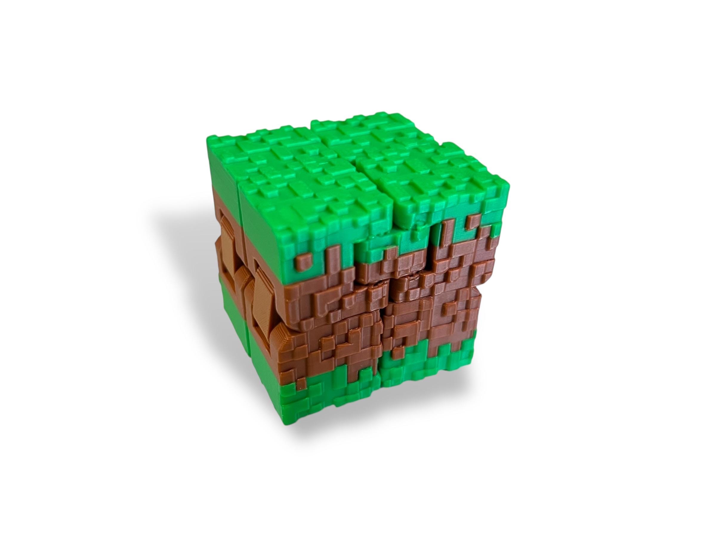 Minecraft Fidget Blocks Minecraft Fidget Cube Grass Block Edition Stress Desk Toy - Etsy Australia