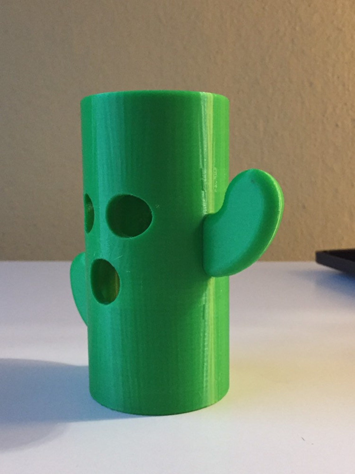 Cute cactus pen pencil holder Etsy