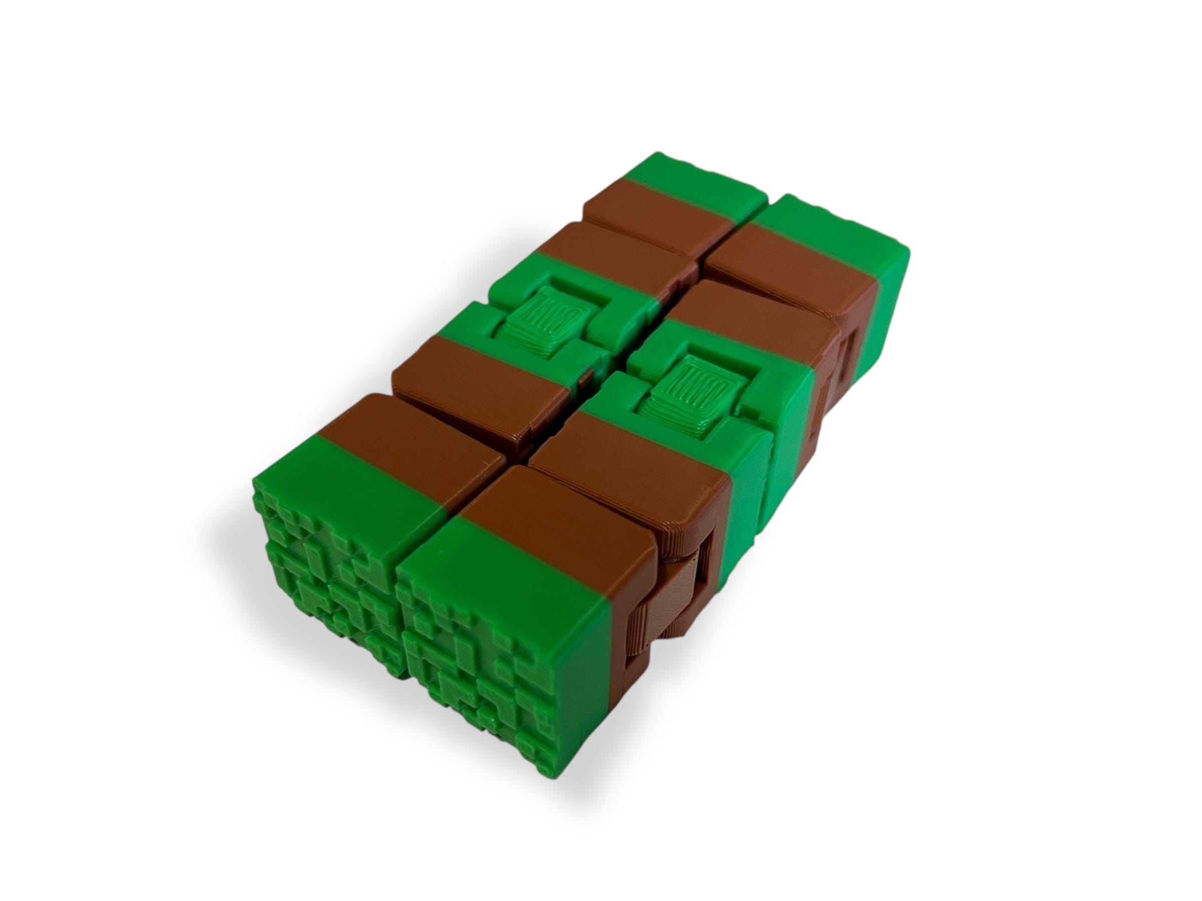 Minecraft Fidget Blocks Minecraft Fidget Cube Grass Block Edition Stress Desk Toy - Etsy Australia