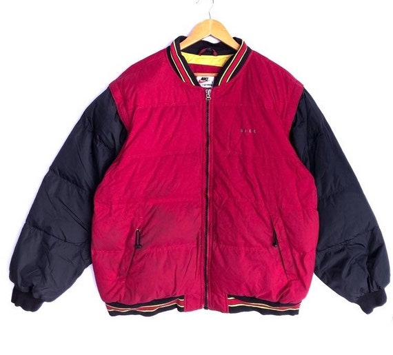 Vintage 90s' Multicolor Nike Puffer Down Jacket