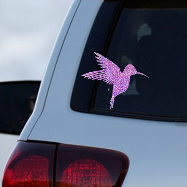 Hummingbird Car Decal Etsy