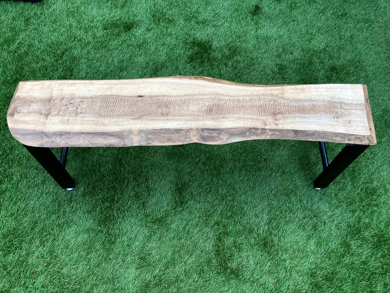 Live Edge Bench Etsy