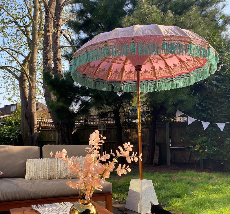 ApricotHomeDecor Garden Parasol - Thumbnail 4