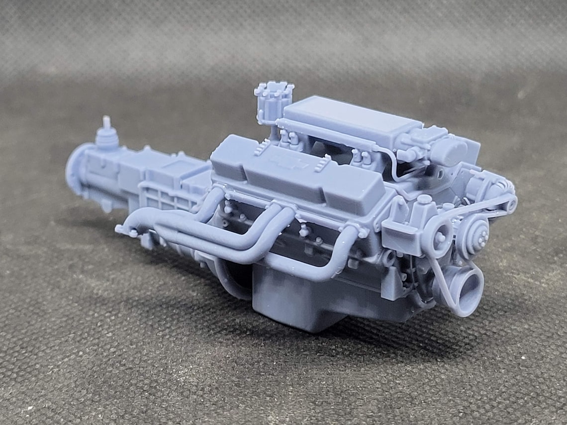 SBC LT1 Gen II model engine resin 3D printed 1/241/8 scale Etsy