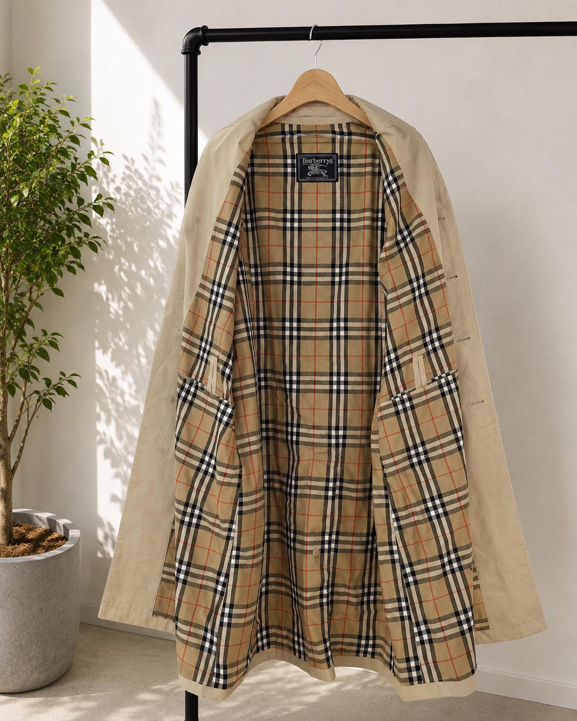Vintage Burberry Balmacaan - Etsy