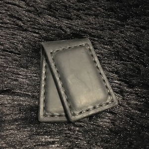 Magnetic Leather Money Clip