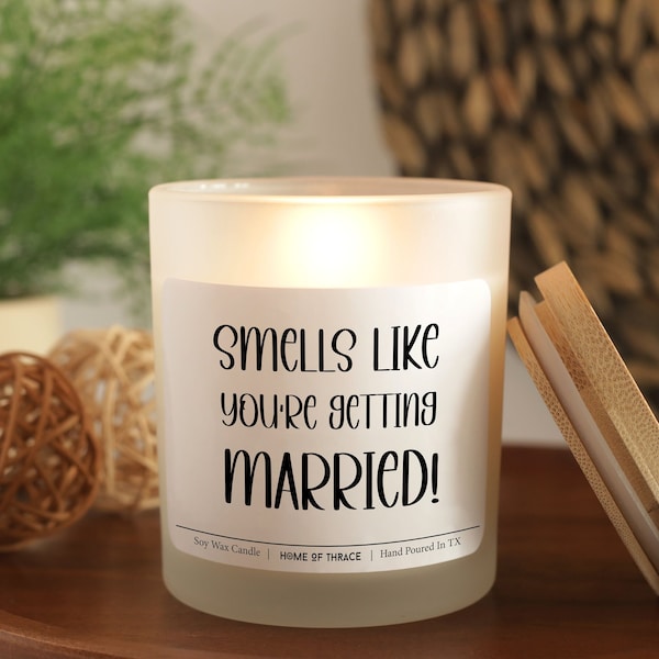 Smells Like Youre Getting Married Etsy