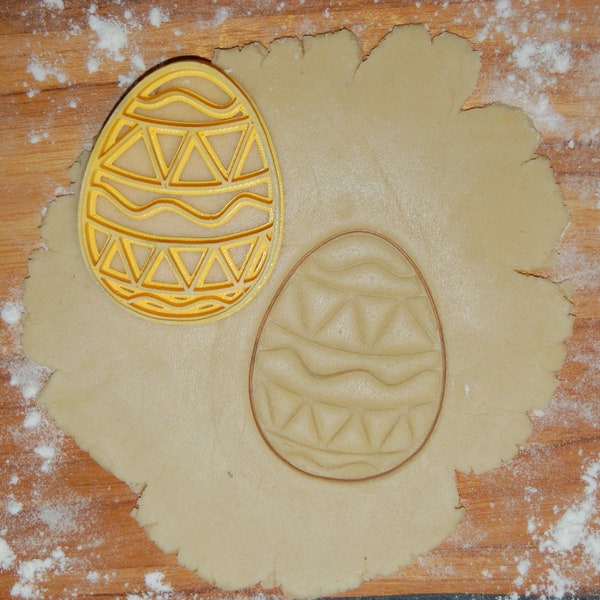 Easter egg cookie cutter