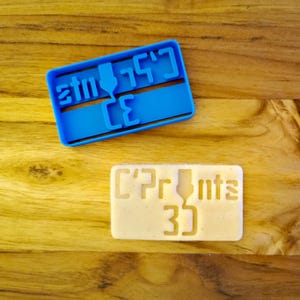 Dall&#39;idea allo stampino per biscotti / Stampini per biscotti individuali / Logo come stampino per biscotti