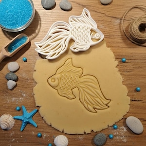 Tagliabiscotti a forma di pesce rosso