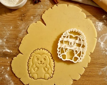 Hedgehog cookie cutter