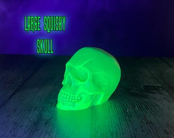Skull - Silicone squishy skull -Gothic home decor - Nosferatu