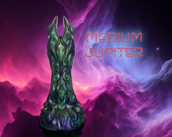 Fantasy Dildo-Silicone Dildo-Sex Toy-Adult Toy- Jupiter- Sex Toys-Monster Dildo- Medium Dildo-Mature