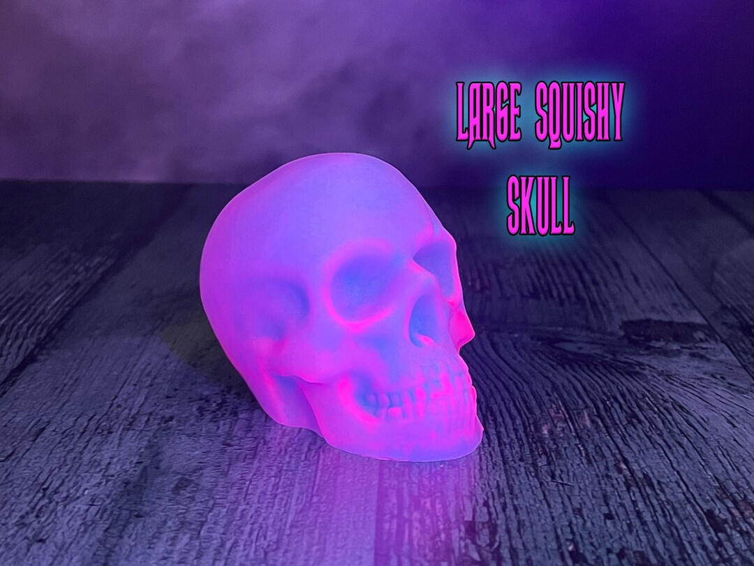 Skull Silicone Squishy Skull Halloween Decor gothic Home Decor Etsy UK