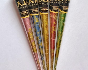 Glitter gel  cones pack of 5 cones