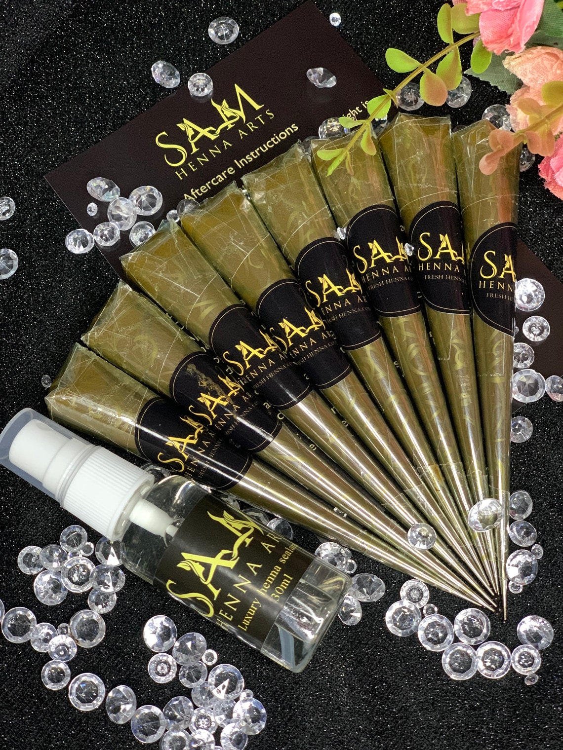 Fresh natural mehndi cones 5 free delivery Etsy