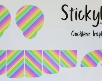 Cochlear N7 & N8 Sticker - Rainbow