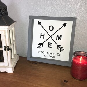 HOME Sign, Housewarming Gift, realtor gifts, homeowner gift, real estate agent gift, new home gift