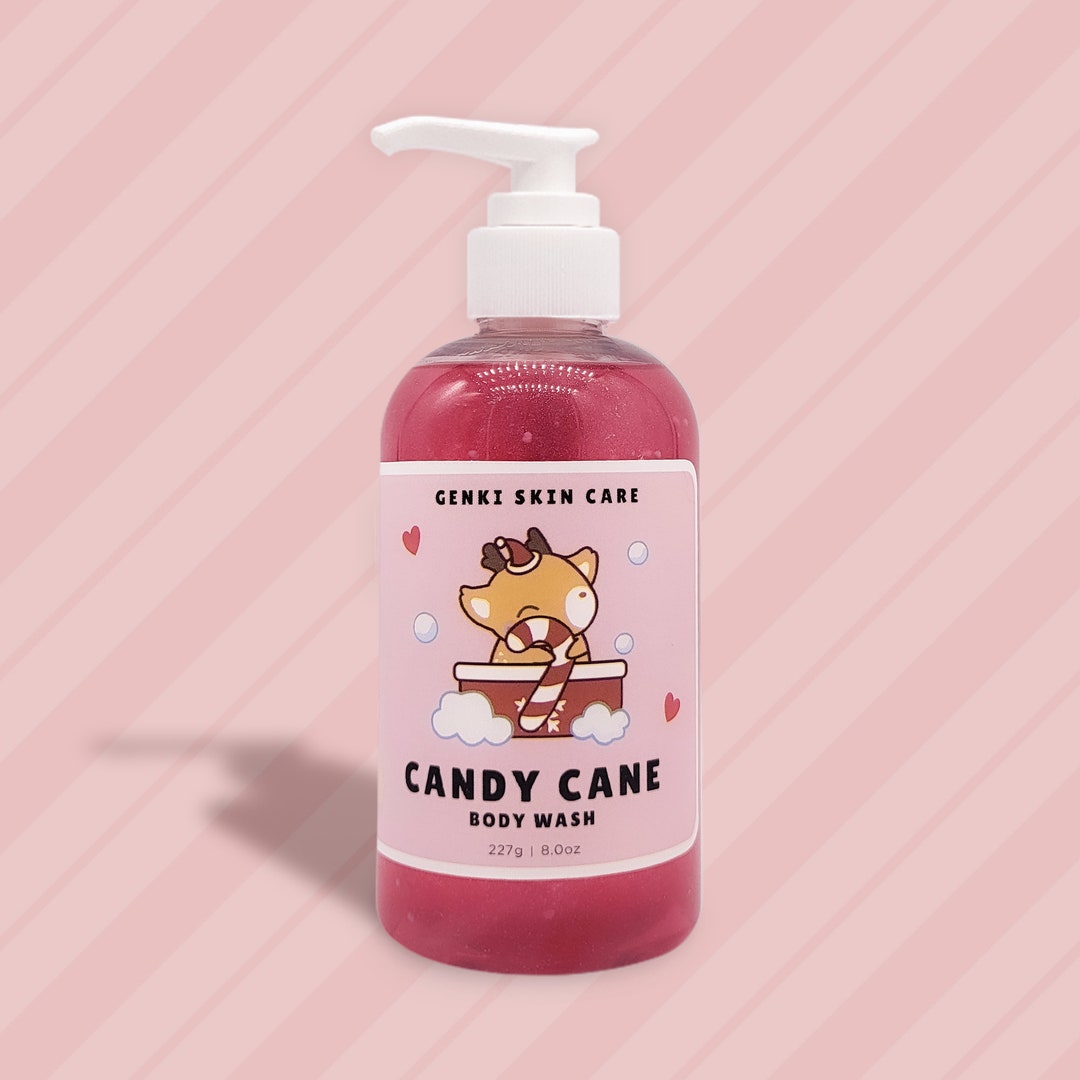 CANDY CANE Moisturizing Body Wash Made With Ecofriendly Etsy
