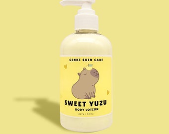 SWEET YUZU Body Lotion! Made with Sweet Almond Oil and Avocado Oil with Lemon Extract!