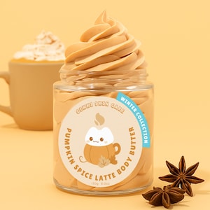 PUMPKIN SPICE LATTE Whipped Body Butter - Winter Overstock Sale!