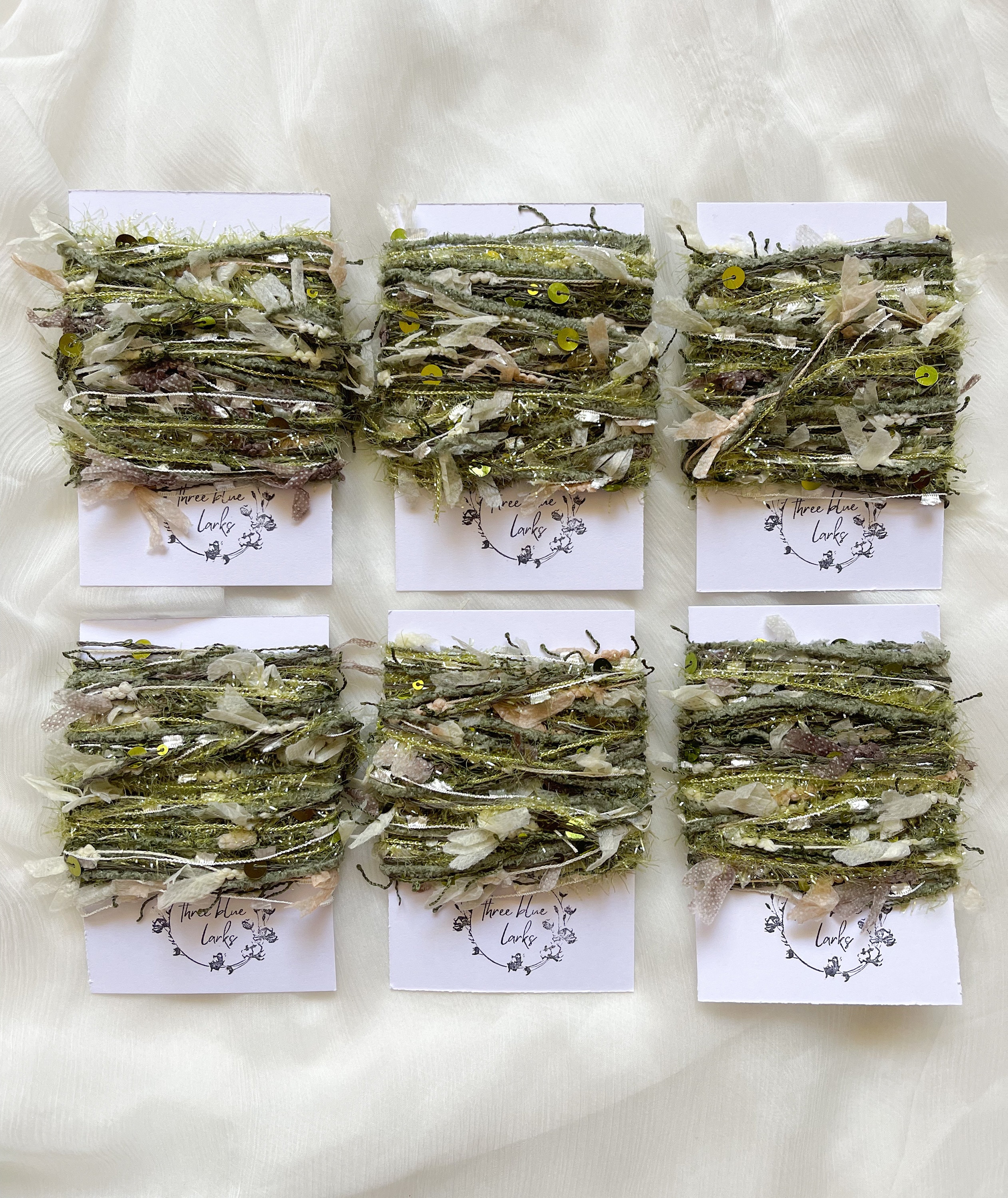 HIGHLANDS | Fibre BLENDS | Embellishment threads and yarn | novelty yarn | ribbons | junk journals | weaving fibres | embroidery
