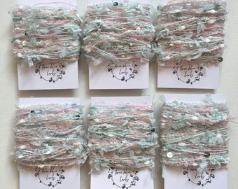 EVERLY | Fibre BLENDS | Embellishment threads and yarn | novelty yarn | ribbons | junk journals | weaving fibres | embroidery