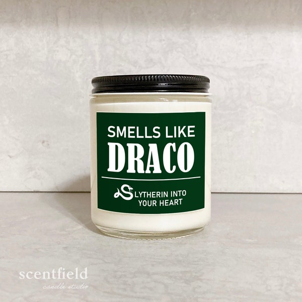 Draco Malfoy Candle Etsy