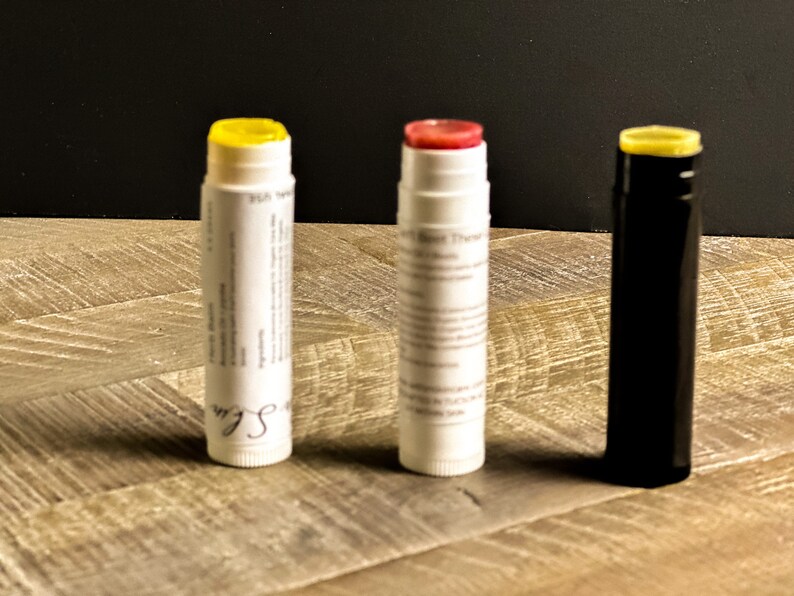 Beeswax Lip Salve Natural Lip Balm Tinted Preservative Free Etsy