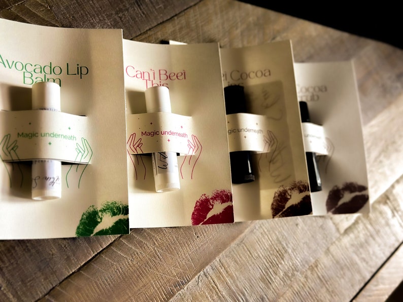 Beeswax Lip Salve Natural Lip Balm Tinted Preservative Free Etsy