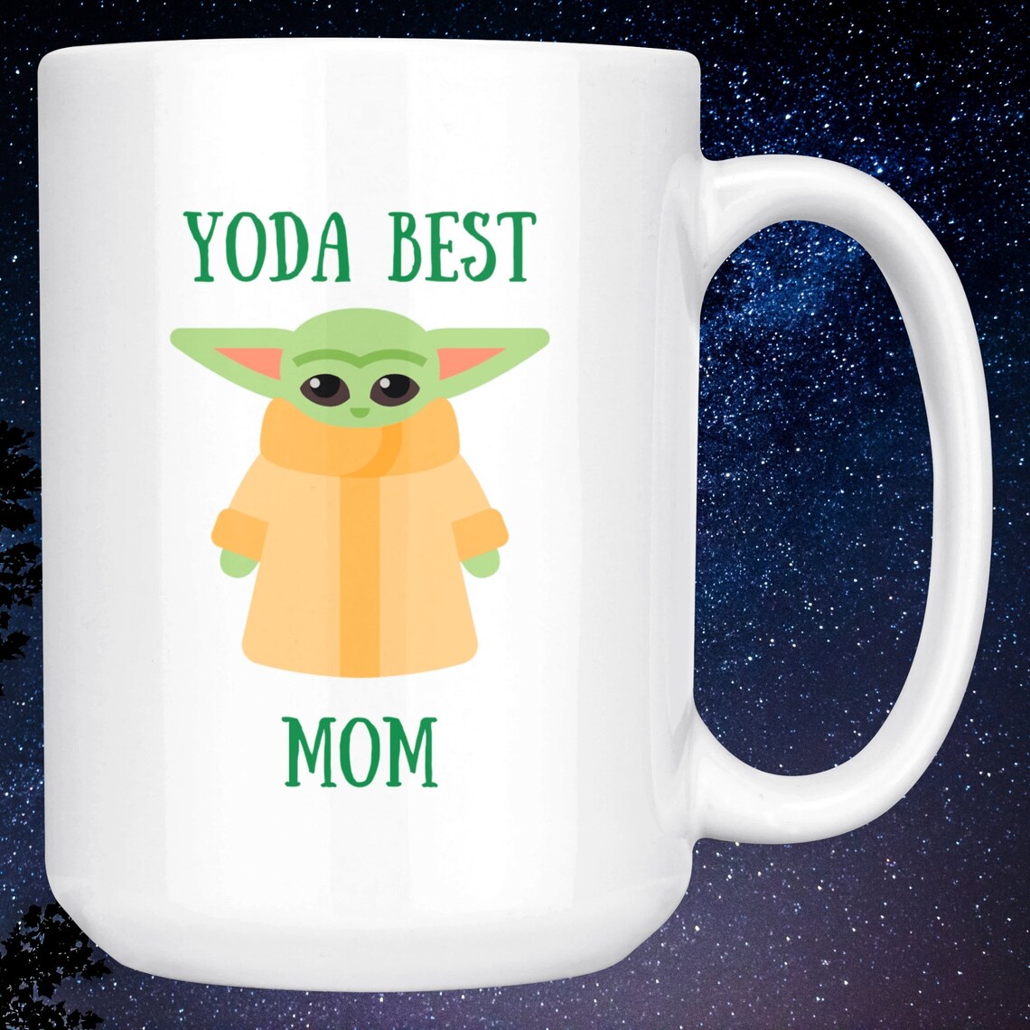 Yoda Best Mom Star Wars Coffee Mug Gift from Son or Daughter Etsy