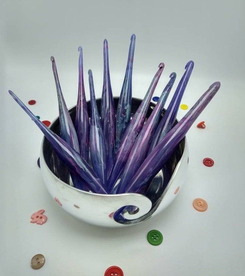 Galaxy TAURUS Streamline Crochet Hooks by Furls Sizes 4.0mm Etsy