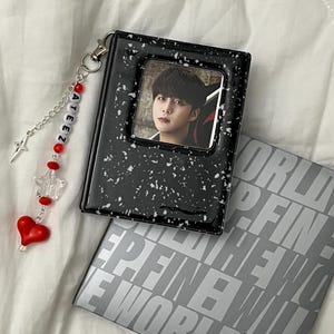 ateez custom keychain / ateez bias keychain / kpop keychain
