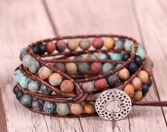 boho stacking bracelets