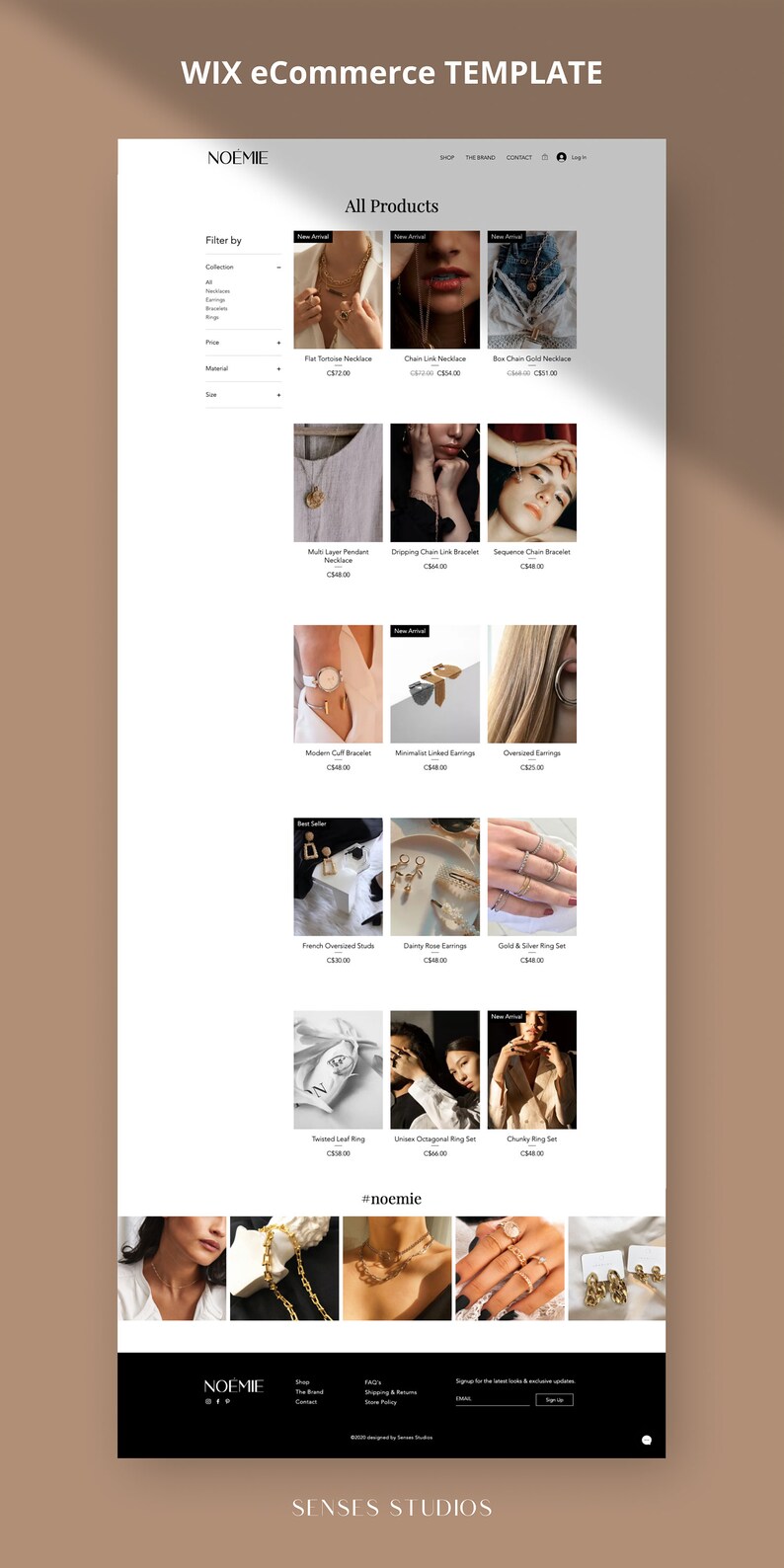 wix fashion designer template wix fashion designer template