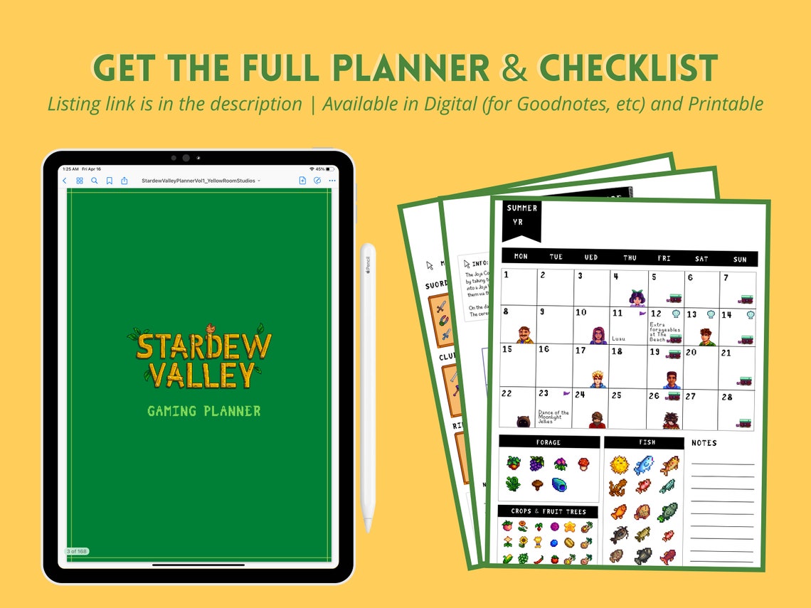 Stardew valley community center bundles checklist