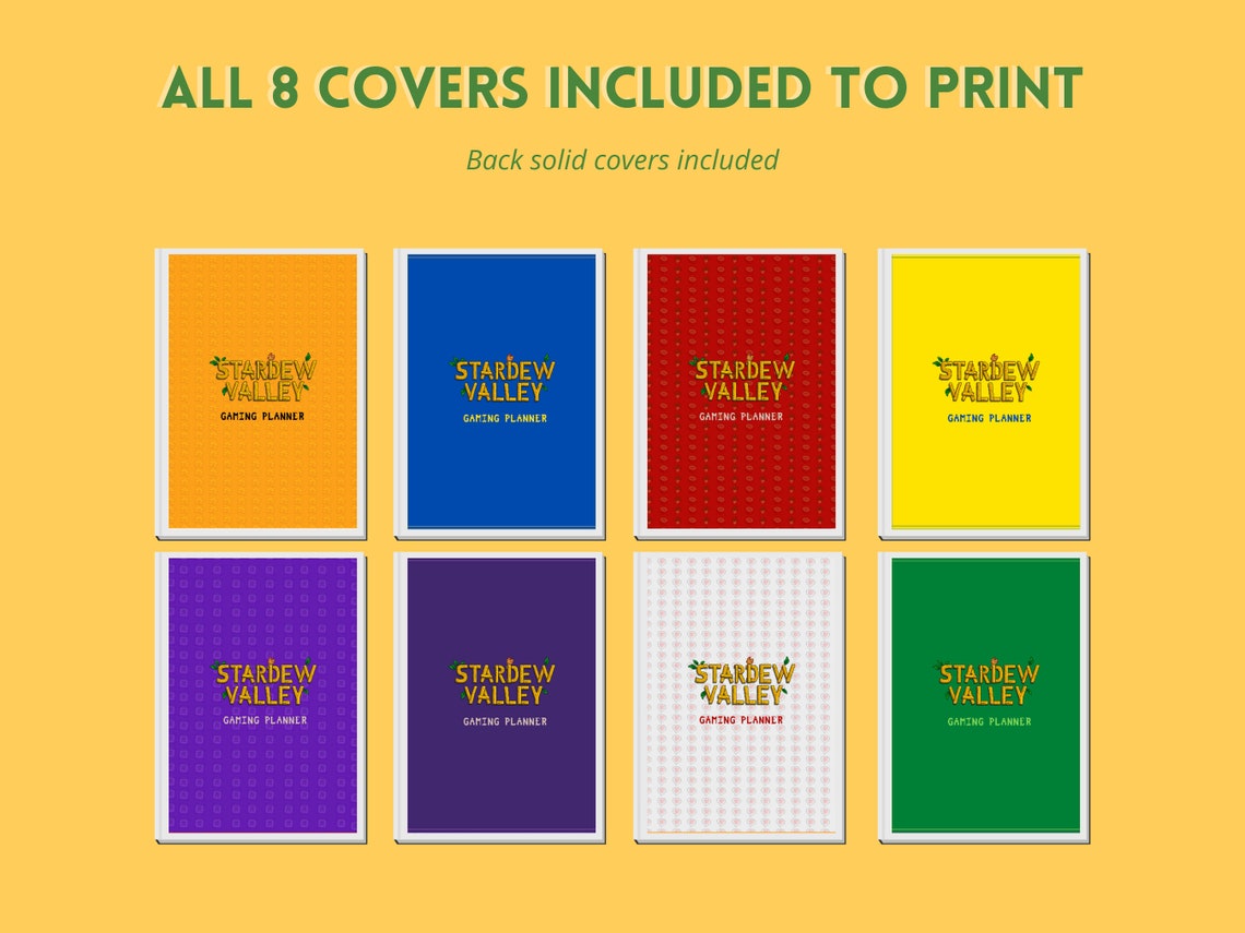 Stardew Valley Planner Guide and Checklist Includes Update Etsy Canada