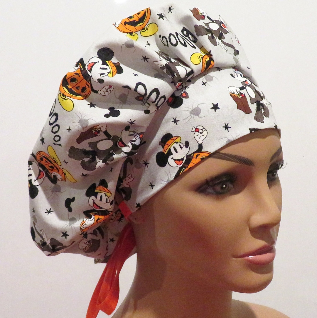 Boo Hat BOO Design Hats, Friends for Trick Treat Hats, Bouffant Hats, Cute Hats ...