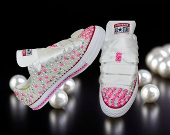 bedazzled converse shoes