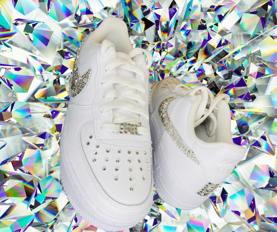 Bling Nike Air Force 1 Authentieke Peuter Kleine Kinderen | Etsy België