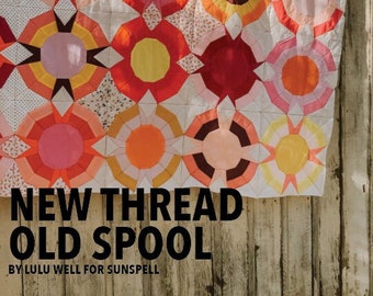 New Thread Old Spoon Quilt - PDF Patchwork Quilt Pattern - Hand piecing
