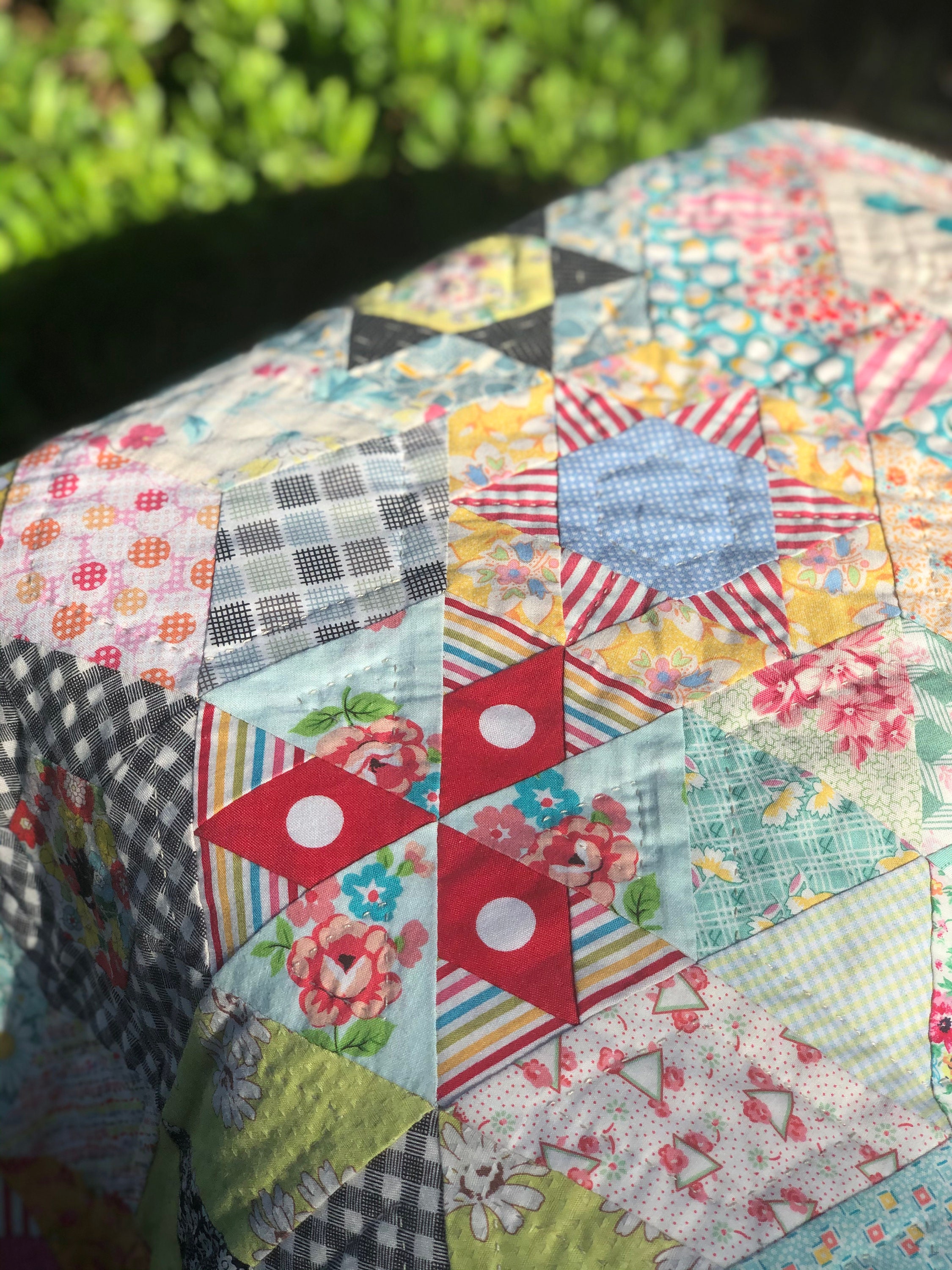 Smitten Quilt PDF Quilting Pattern Hand piecing Etsy