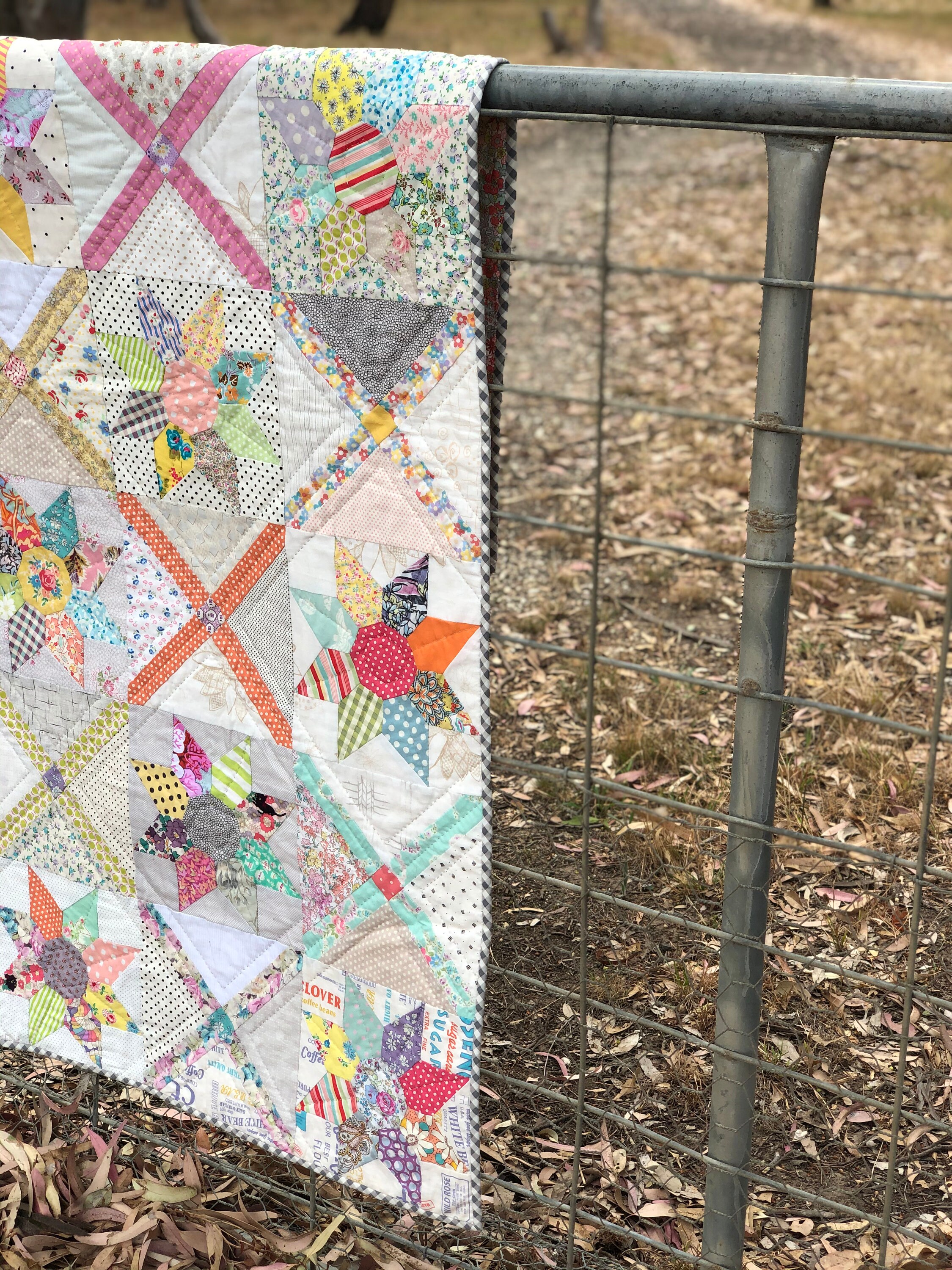 Florence Quilt PDF Quilt Pattern Hand Piecing Etsy