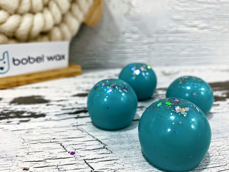 FLANNEL scented soy wax melt balls Beautifully decorated Etsy