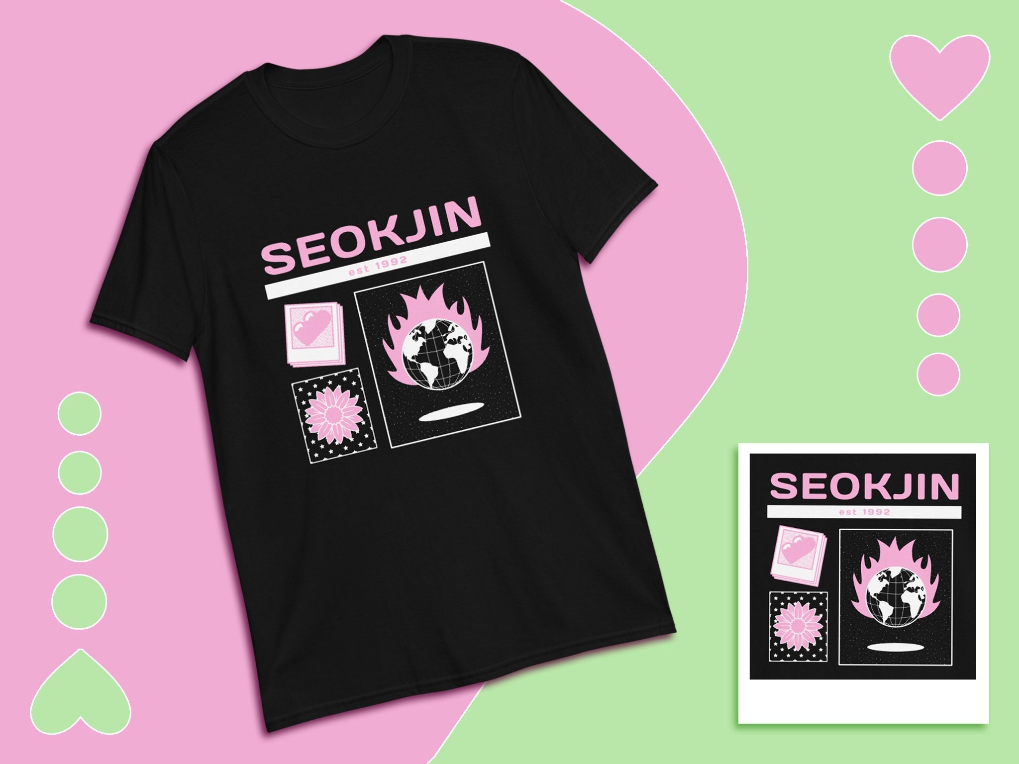 BTS Jin Core Kpop Inspired T-shirts 