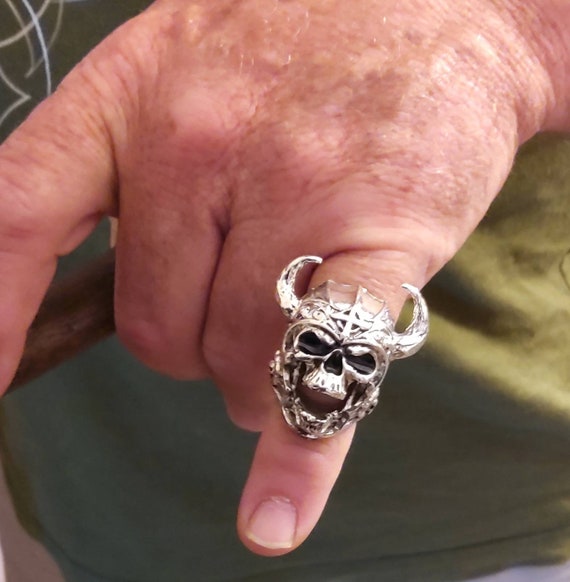 Viking Skull Ring