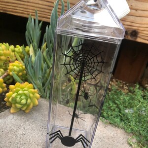 Halloween waterfles spinnenmelkpak waterfles, herbruikbare waterfles
