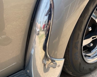 Classic Chrome Fender Guards for Volkswagen Beetle (Stainless Steel 304)