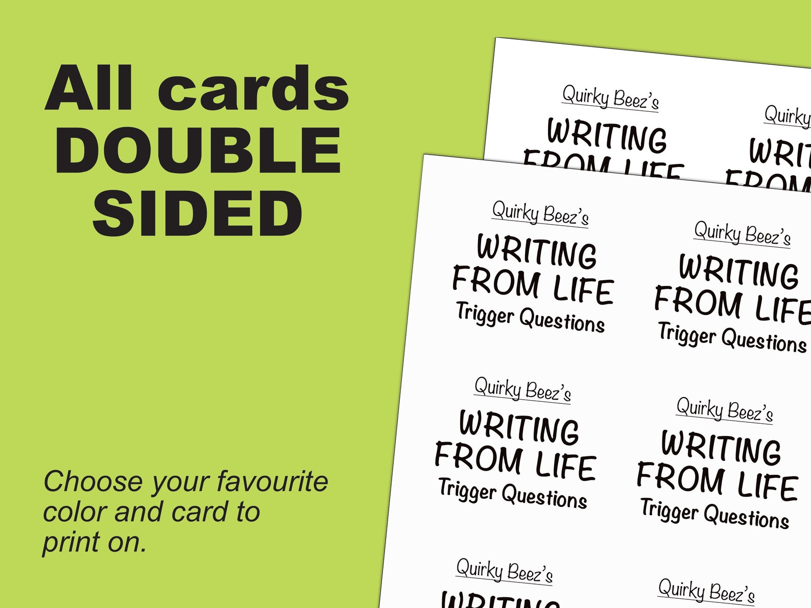 My life story journal prompts image