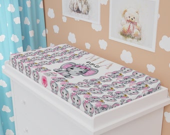 custom size changing table pads